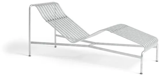 HAY Palissade Chaise Longue Varmforsinket Stål