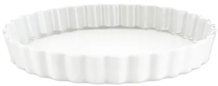 Pillivuyt Tarteform nr. 8 Dia 25 x 3,7 cm Hvid